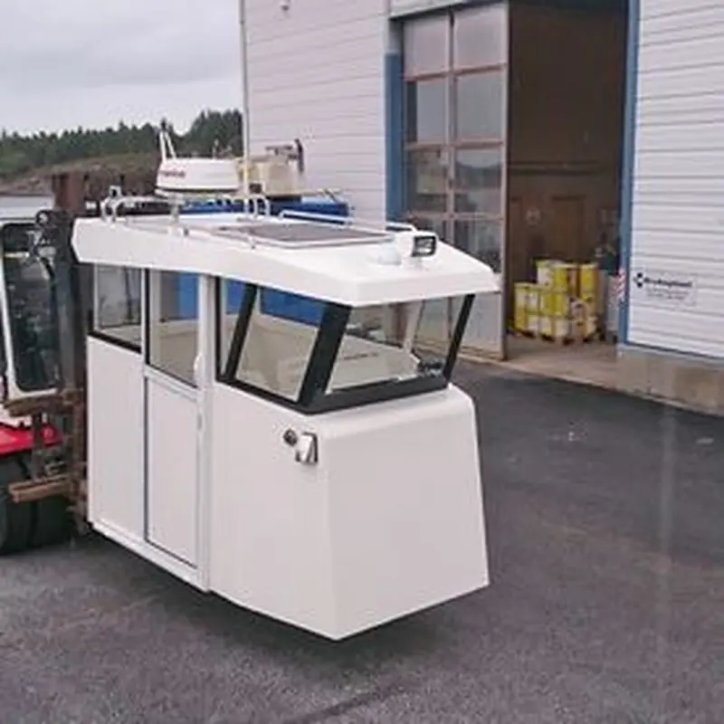 Nyprodusert styrhus på truck